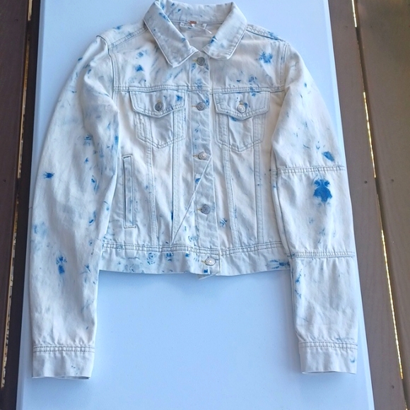 Free People Denim Jacket, size small - Picture 1 of 12